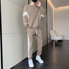 Sweater Loose Trousers Youth Fashion Casual Two-piece Suit