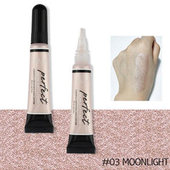 Liquid Foundation Shimmer Brightener Concealer Primer Base Contour Makeup Face Highlighter Cream