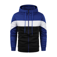 Men's Plus Size Trend Zipper Hoodie