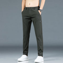 Men's Sports Loose Straight Stretch Trousers