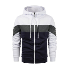 Men's Plus Size Trend Zipper Hoodie