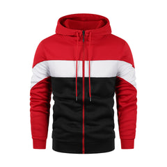 Men's Plus Size Trend Zipper Hoodie