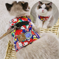 Vest-style Chest Strap For Cats