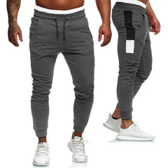 Men's Fashion Track Pants: Long Trousers for Fitness Workout