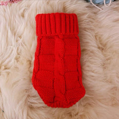 Cat Clothes Cat Pet Supplies Autumn Winter Knitted Sweater Cute Net Red