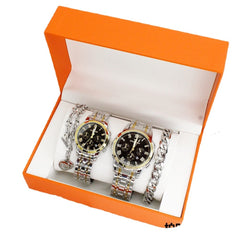 Couple Watch Set Quartz Watch Men's And Women's Watch Set