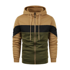 Men's Plus Size Trend Zipper Hoodie