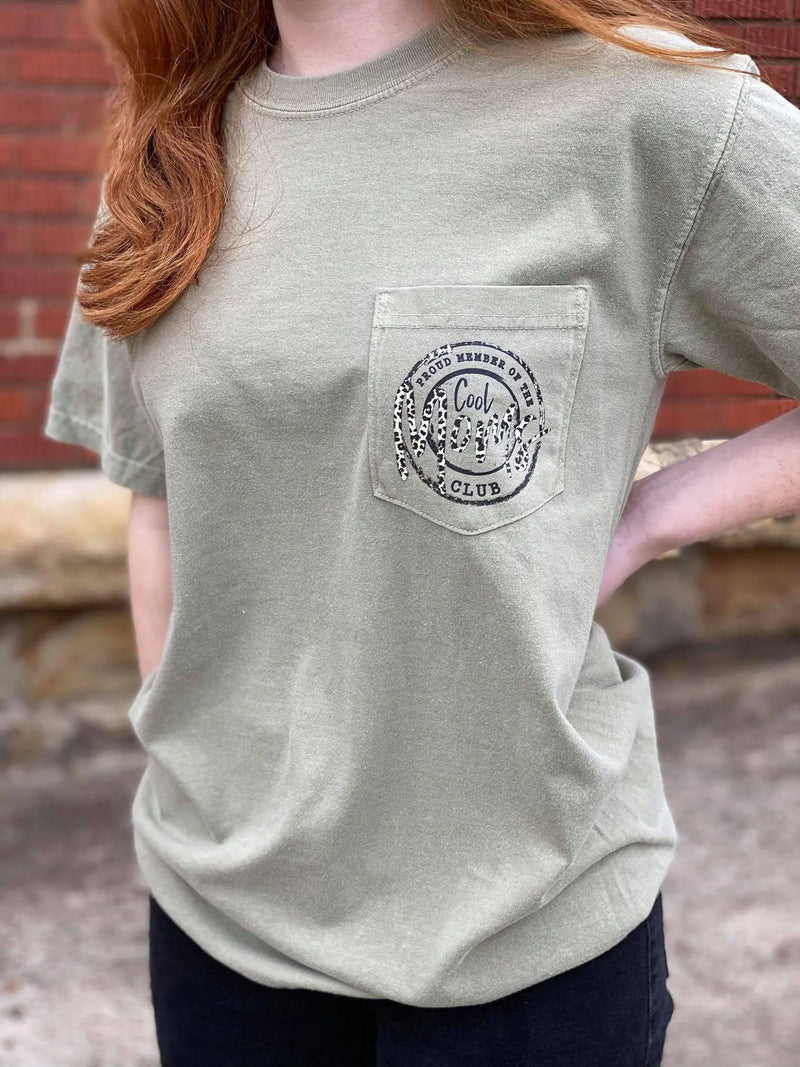 Cool Mom's Club Pocket Tee