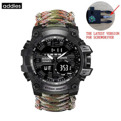 ADDIES Men Military Sports Digital Watches