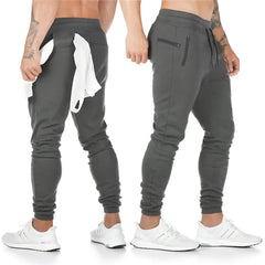 Men's Fashion Track Pants: Long Trousers for Fitness Workout