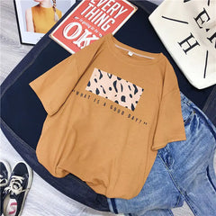 Leopard Print T-shirts for Women