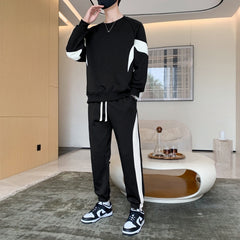 Sweater Loose Trousers Youth Fashion Casual Two-piece Suit