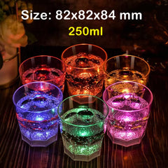 6Pcs/lot Liquid Active LED Cups