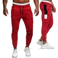 Men's Fashion Track Pants: Long Trousers for Fitness Workout