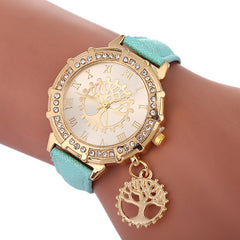 Tree Of Life Pattern Fashion Women's Watches