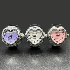 Trendy Fashion Women's Watch Multi-color Ring