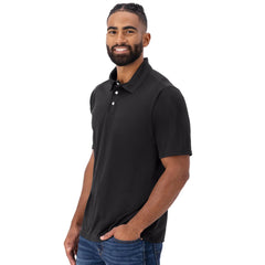 Hanes Mens Cool Dri Polo Shirt, Quick-Drying Performance Polo For Men, 40+ Upf Protection 3X-Large Black