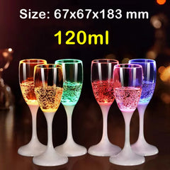 6Pcs/lot Liquid Active LED Cups