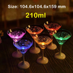 6Pcs/lot Liquid Active LED Cups